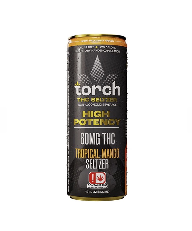Torch High Potency Seltzer 60mg THC / Tropical Mango